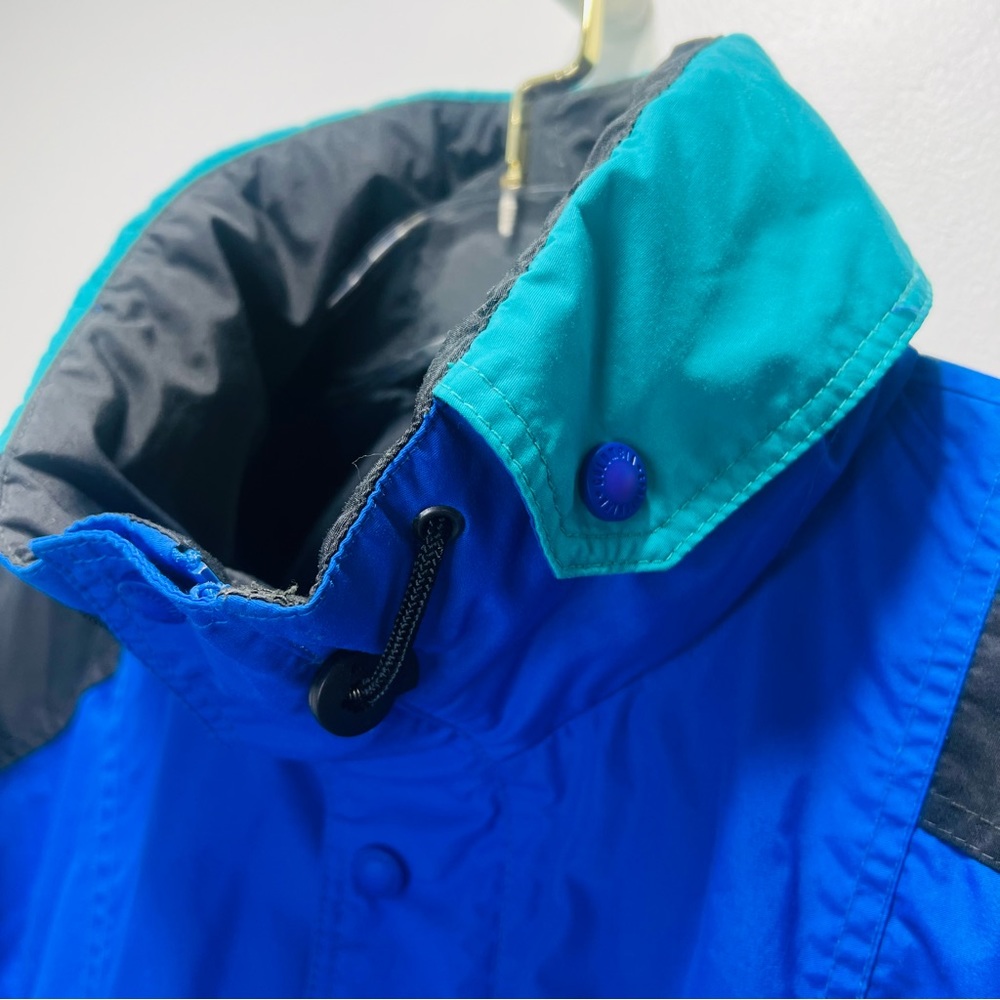 COLUMBIA SPORTSWEAR Vintage USA Made Blue Ski Snowboard Jacket Coat Men’s Large - Picture 3 of 16